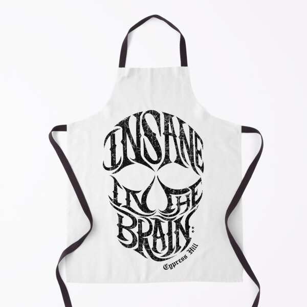 Item preview, Insane The Brain Skull Blk designed and sold by HexOne.