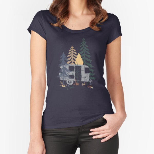 Wild Airstream... Fitted Scoop T-Shirt