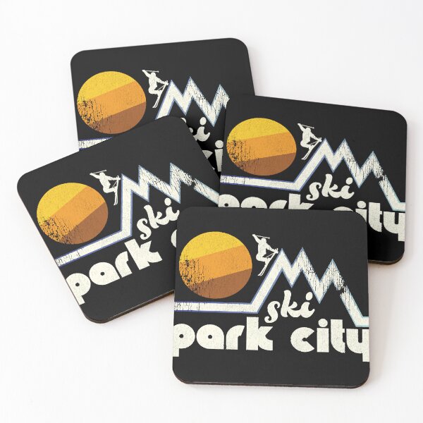 Artikelvorschau, Retro Ski-Park-City-T - Shirt entworfen und verkauft von Ganiel19.