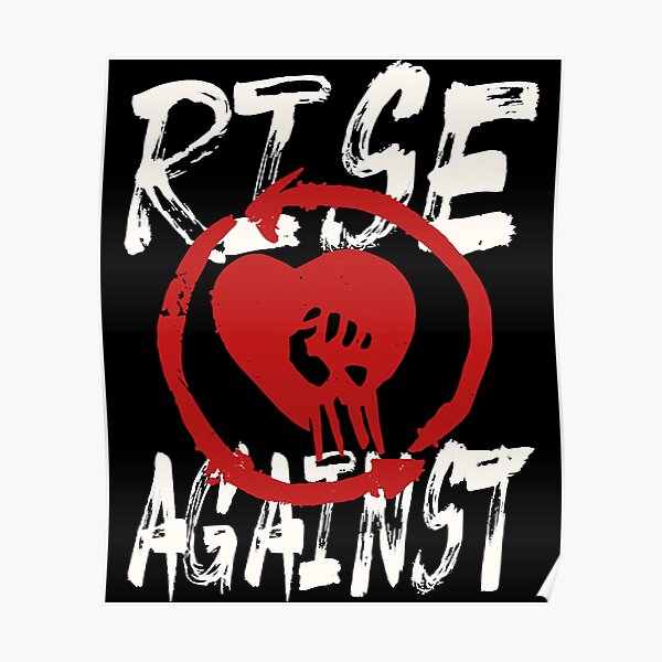 RISE AGAINST The Black Market Ltd Ed Discontinued RARE Poster FREE Punk Poster! 