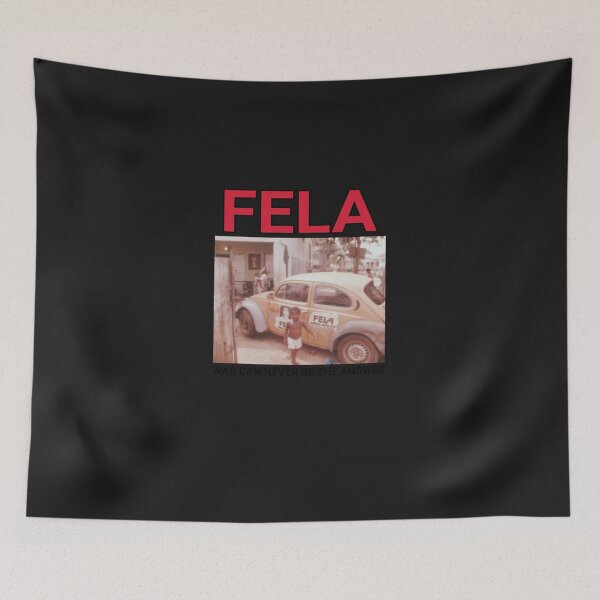 Item preview, FELA WAR CAN NEVER BE THE ANSWER Essential T-Shirt designed and sold by EmilyGarciax.