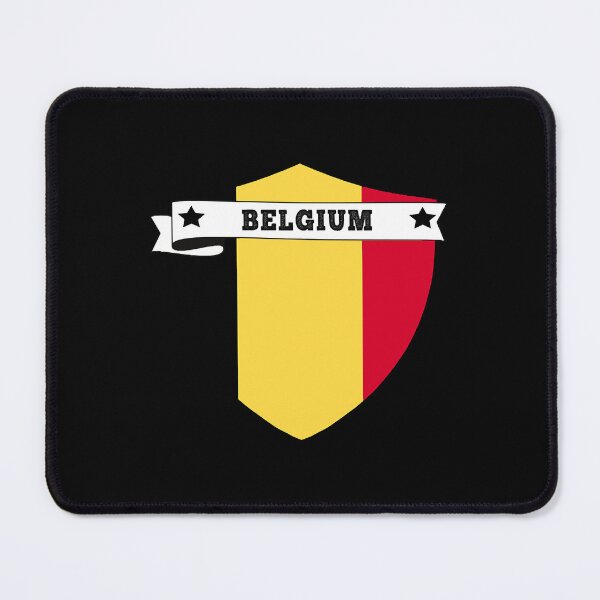 Item preview, belgium COUNTRY SHIELD, MINIMALIST belgium FLAG, I LOVE belgium , BORN IN belgium , belgium flag bad designed and sold by Maureen2420338.