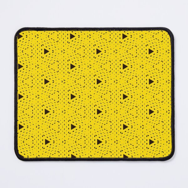 Item preview, Light yellow triangle mosaic pattern designed and sold by Sergey Ovchinnikov.