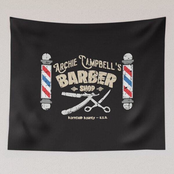 Item preview, Archie Campbell's Barber Shop from Hee Haw  designed and sold by TysonMinns.