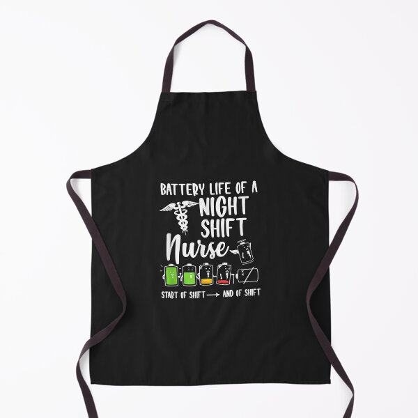 Item preview, Battery Life Of Night Shift Nurse Life Nursing Health Worker designed and sold by virnmjan.