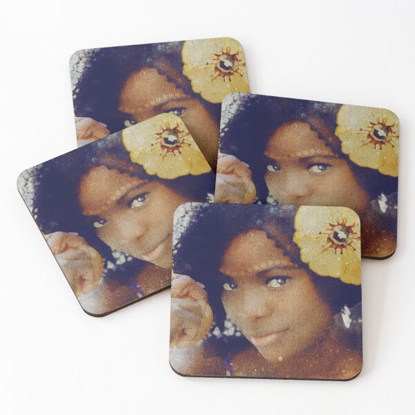 Item preview, Smiling African Woman With Flower designed and sold by IAmPhilberticus.