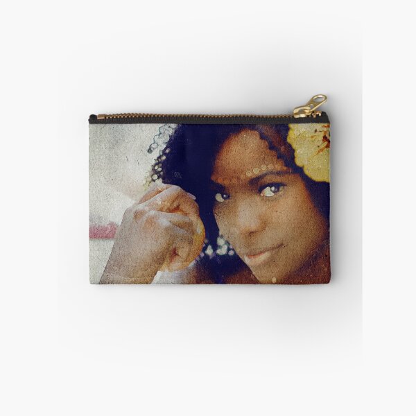 Item preview, Smiling African Woman With Flower designed and sold by IAmPhilberticus.