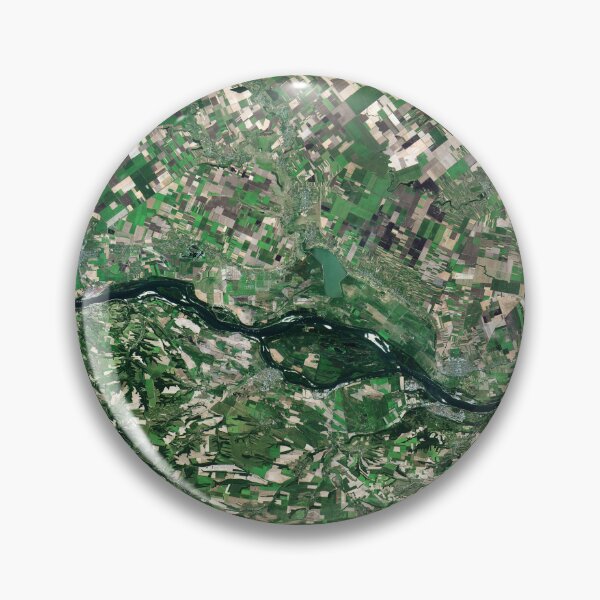 Item preview, Danube River from space (Romania, Bulgaria) designed and sold by Raureif.