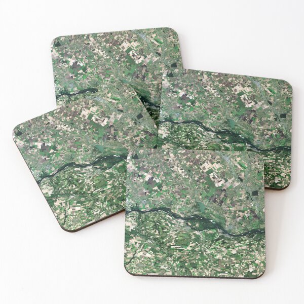 Item preview, Danube River from space (Romania, Bulgaria) designed and sold by Raureif.