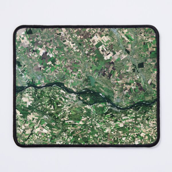 Item preview, Danube River from space (Romania, Bulgaria) designed and sold by Raureif.