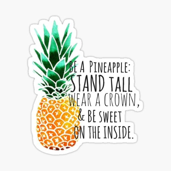 Item preview, Be a Pineapple Plain designed and sold by annmariestowe.