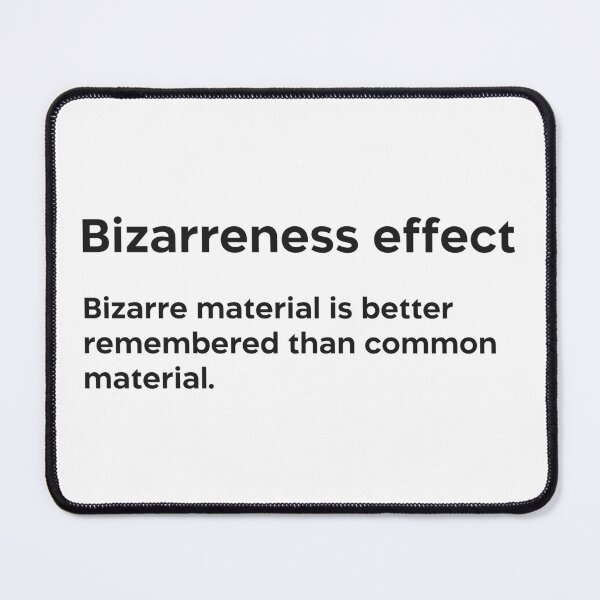 Item preview, Bizarreness effect black designed and sold by EdimQuotes.