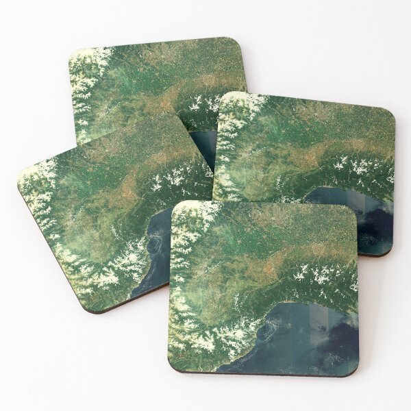 Item preview, Northwest Italy and southern France from space designed and sold by Raureif.