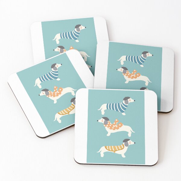 Item preview, French sausage dogs designed and sold by Cheekyleopard.