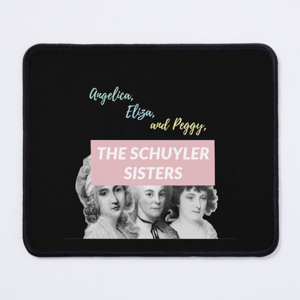 Item preview, Schuyler Sisters Sticker Sticker designed and sold by tya99fwz45.