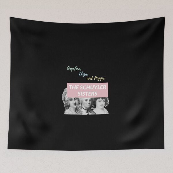 Item preview, Schuyler Sisters Sticker Sticker designed and sold by tya99fwz45.