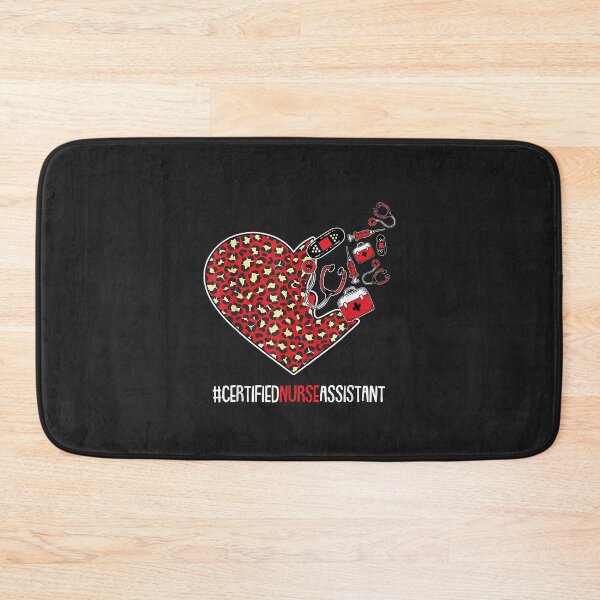 Item preview, Certified Nurse Assistant Graduation Cute Heart Leopard CNA designed and sold by virnmjan.