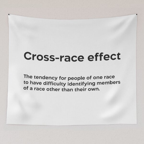Item preview, Cross-race effect black designed and sold by EdimQuotes.