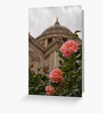 Rose By St Pauls Greeting Card