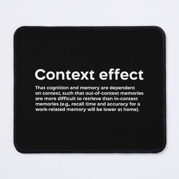 Item preview, Context effect white designed and sold by EdimQuotes.