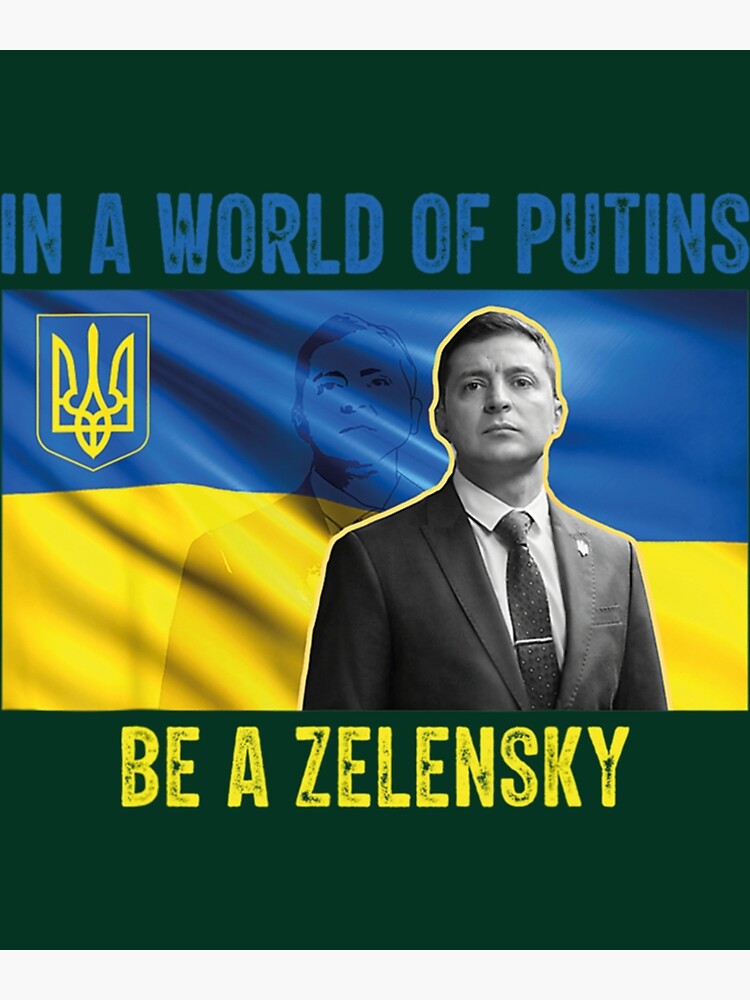 "In a world of Putins be a Zelensky Matching Gift I stand with Ukraine