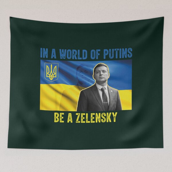 Item preview, In a world of Putins be a Zelensky Matching Gift I stand with Ukraine In a world of Putins be a Zele            designed and sold by Thresholds.