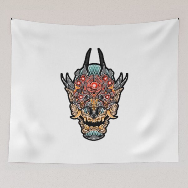 Item preview, Funny Gifts For Cyberpunk Samurai Face Mask Maelstrom Gift For Fans designed and sold by Margretpadberg.