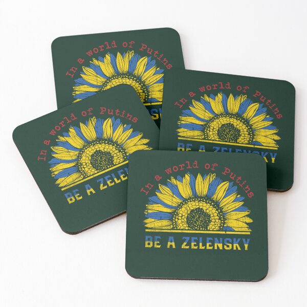 Item preview, In A World Of Putins Be A Zelensky Vintage Ukraine Sunflower    designed and sold by Thresholds.