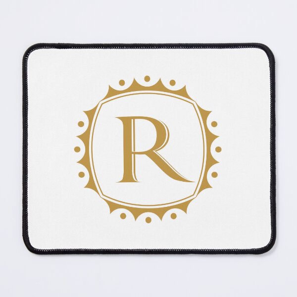 Item preview, Royal Looking Golden Letter R designed and sold by Wiggly Lines.