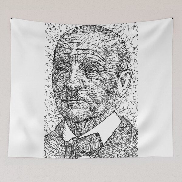 Item preview, ANTON BRUCKNER ink portrait designed and sold by lautir.