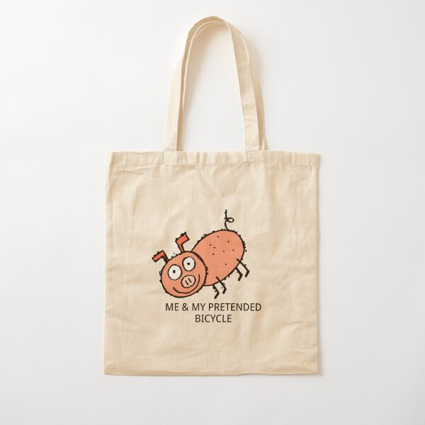 Peppa pig memes  Cotton Tote Bag