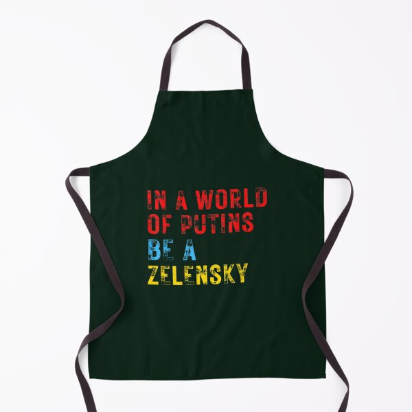 Item preview, Support Ukraine In A World Of Putins Be A Zelensky - Cлава Україні Slava Ukrayini - Slava Ukraini - designed and sold by Thresholds.