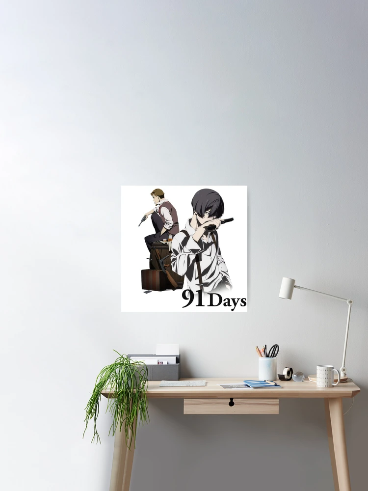 91 Days - logo | Sticker