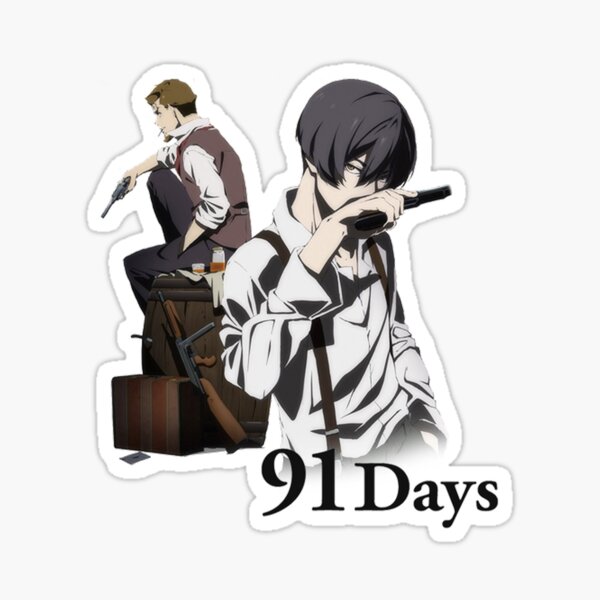 17 Designs Anime 91 Days Kraftpaper Poster Avilio Bruno Artwork Fancy Wall  Sticker for Coffee House