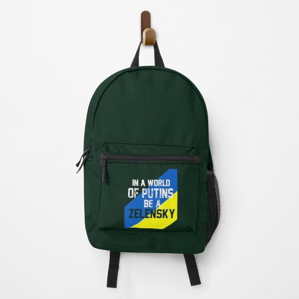 Item preview, Support Ukraine In A World Of Putins Be A Zelensky - Cлава Україні Slava Ukrayini - Slava Ukraini - designed and sold by Thresholds.