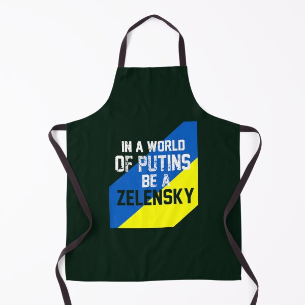 Item preview, Support Ukraine In A World Of Putins Be A Zelensky - Cлава Україні Slava Ukrayini - Slava Ukraini - designed and sold by Thresholds.