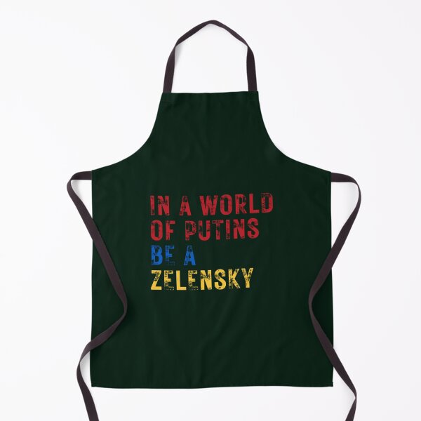 Item preview, Support Ukraine, In A World Of Putins Be A Zelensky, FCK PTN designed and sold by Thresholds.
