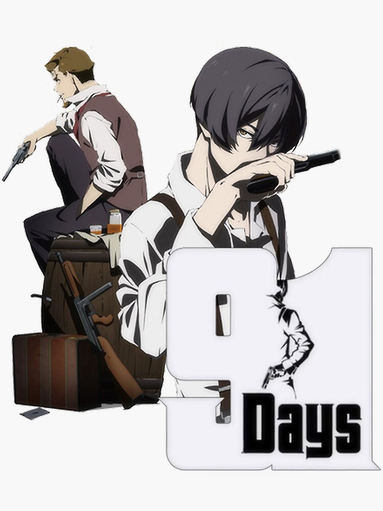 91 Days - logo | Sticker