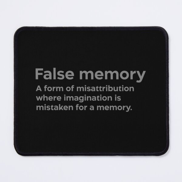Item preview, False memory grey designed and sold by EdimQuotes.