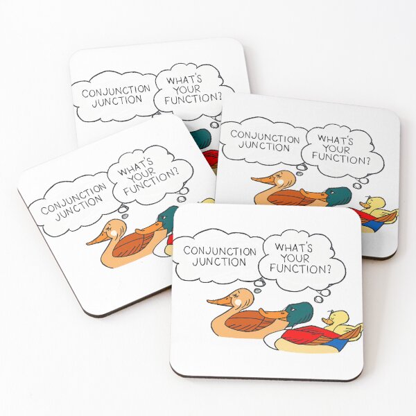 Item preview, Conjunction Junction Ducks  designed and sold by TysonMinns.