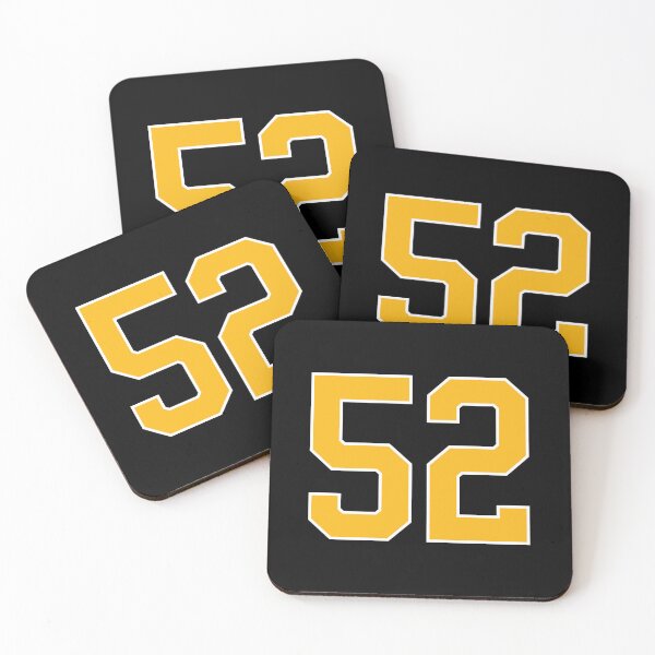 Item preview, Yellow Number 52 lucky sports jersey fifty two designed and sold by HeavyStyle.