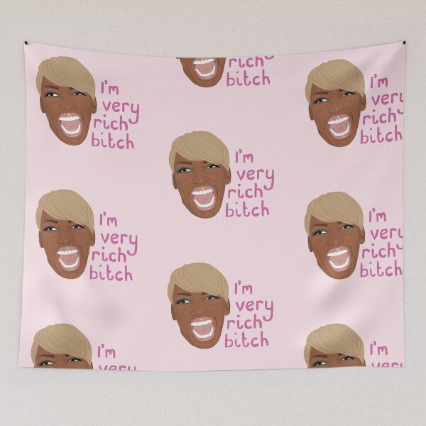 Item preview, NeNe Leakes - Real Houswives Of New York - I'm Very Rich Bitch designed and sold by ponychops.