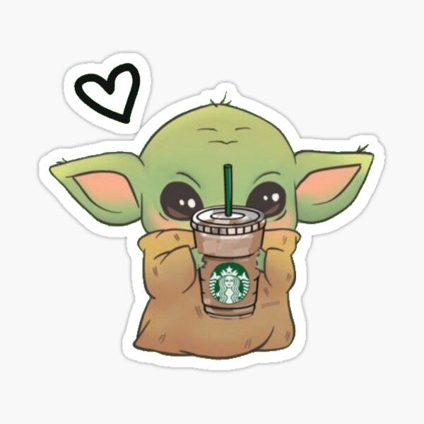 Baby Yoda Sticker For Sale By Designnheaven Redbubble