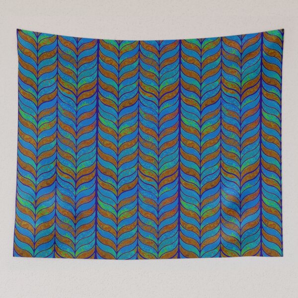 Item preview, Rust in the Ocean - wing pattern designed and sold by Kestrelle.