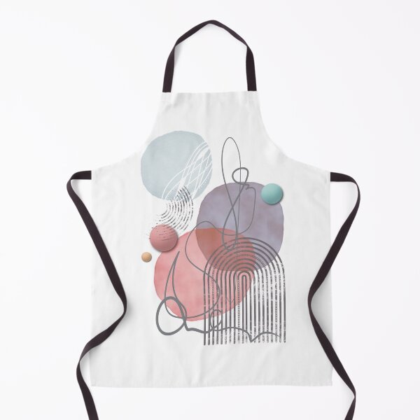 Item preview, Mid century rainbow lineart pink designed and sold by vianahline.