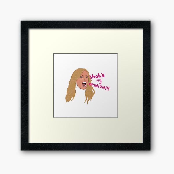 Vicki - Real Houswives Of Orange County - You fill My Love Tank Art Board  Print for Sale by ponychops