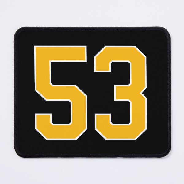 Item preview, Yellow Number 53 lucky sports jersey fifty three designed and sold by HeavyStyle.