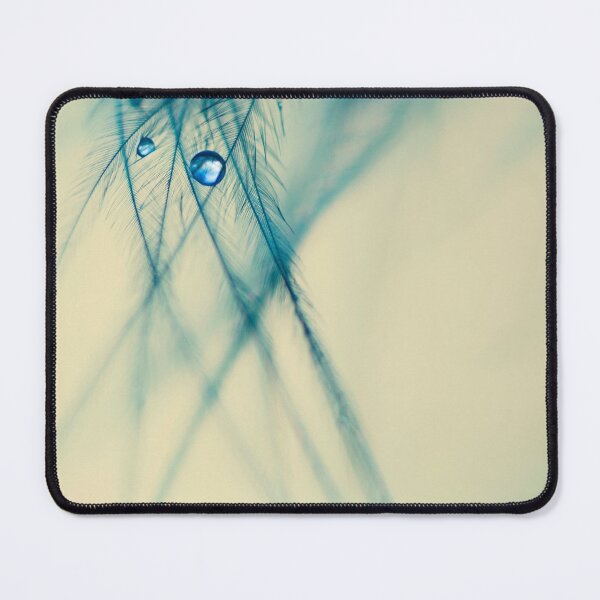 Item preview, Feather - pastel blue delicate feathers designed and sold by Ingrid Beddoes Photography.
