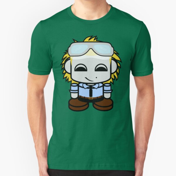 HERO'BOT Science Teacher Fridolf Ole Slim Fit T-Shirt