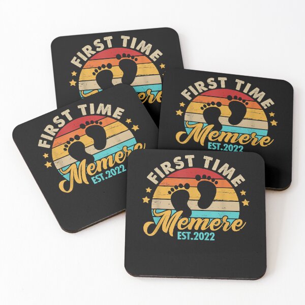 Item preview, First time Memere 2022 Funny Gift For Women Mother's day T-Shirt designed and sold by gladttkeal.
